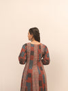 Multicolor Geometric Printed Long Dress