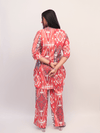 Pink Ikat Print Co-Ord Set