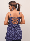 Indigo Tie-Dye Short Kurti