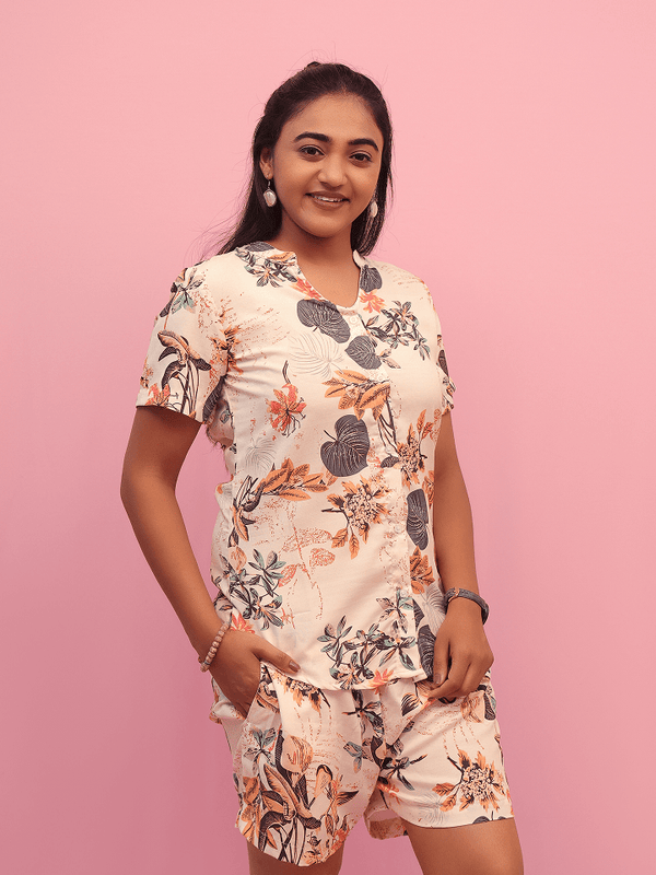 Tropical Print Mini Co-Ord Set